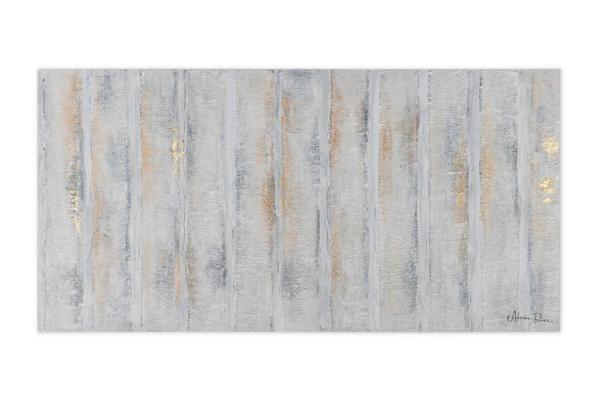 ACRYLBILD HANDGEMALT 120/60 cm - Grau, Holz/Textil (120/60cm) - KUNSTLOFT
