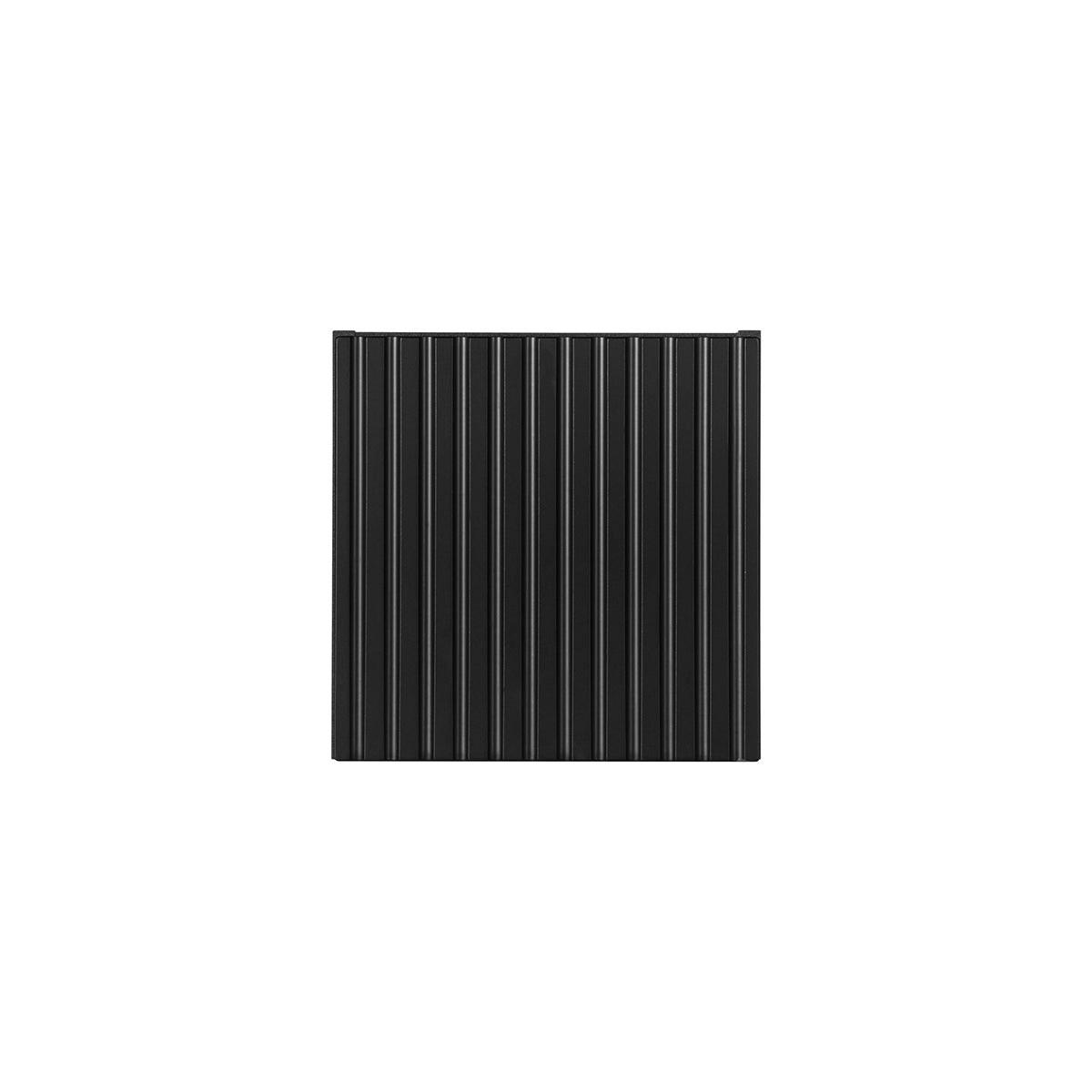 HÄNGESCHRANK 1 Tür Riva Schwarz - Schwarz, Holzwerkstoff (30/30/19cm) - Petits-meubles