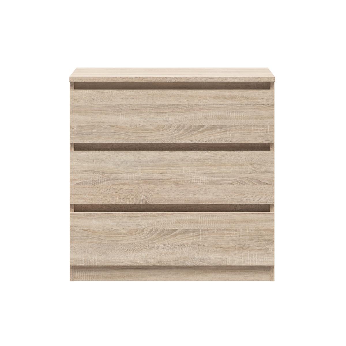 KOMMODE Edwin Hellholz - Braun, Holzwerkstoff (75/75/45cm) - Petits-meubles