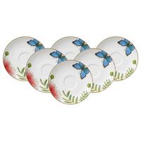 KAFFEE- / TEEUNTERTASSEN Amazonia bunt ø 15 cm 6er Set - Multicolor, Keramik (15cm) - Villeroy & Boch