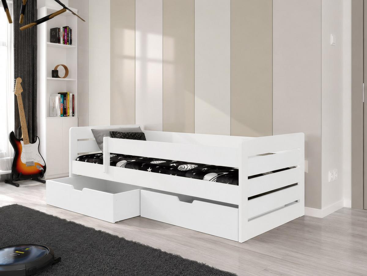 JUGENDBETT Bella - Weiß, Holz (90/200cm) - MIRJAN24