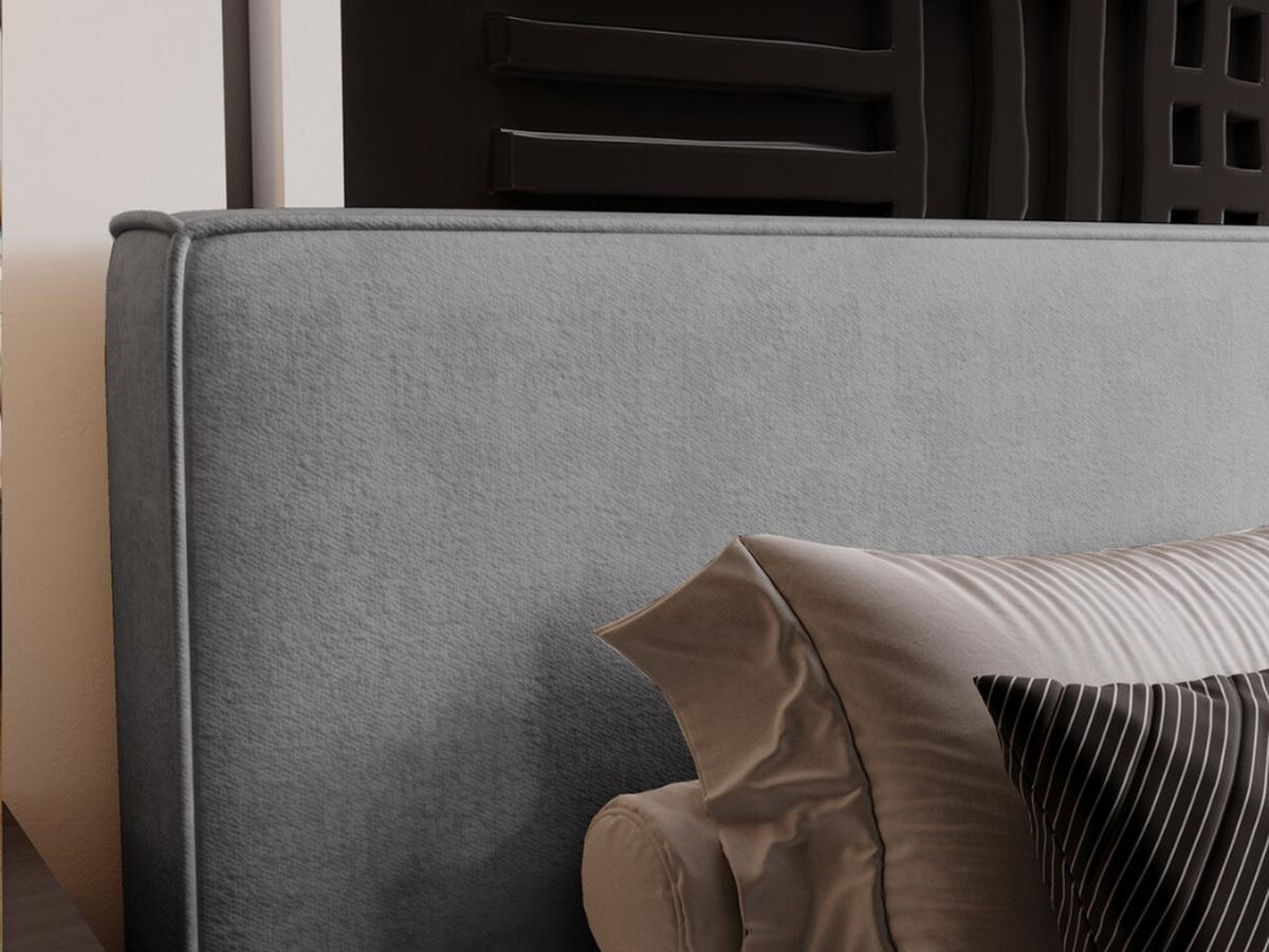 POLSTERBETT Monaco 140x200 Grau - Grau, Textil (140/200cm) - Graingold