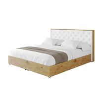 POLSTERBETT mit Bettkasten und Lattenrost, Bett mit Matratze H3/H4 - ENZO3 180x200 Weiß Kunstleder - Weiß Hochglanz, Holzwerkstoff/Textil (180/200cm) - ALTDECOR