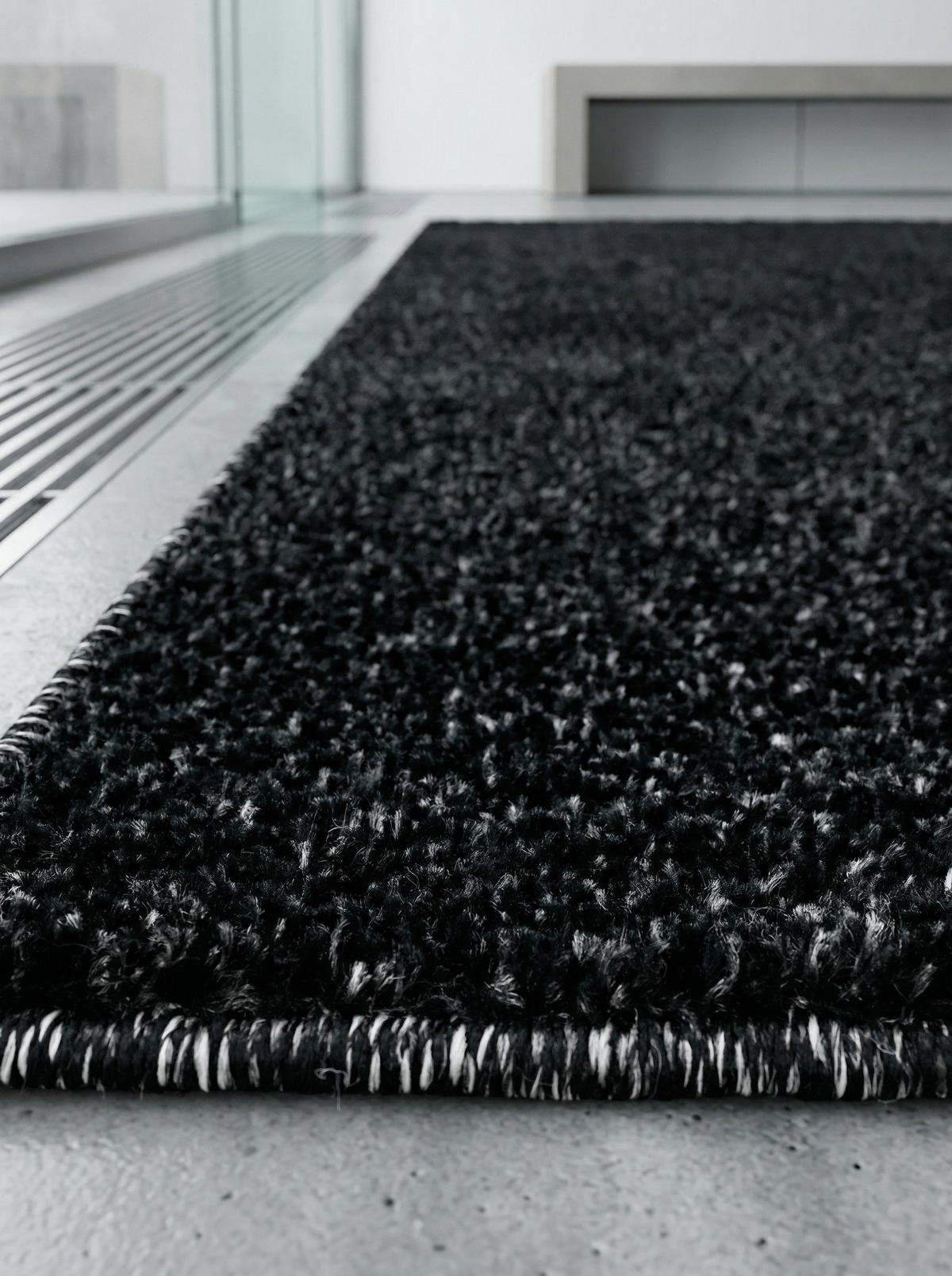 TEPPICH Kurzflor MAIN in Anthrazit, einfarbig, 200 x 290 cm - Anthrazit, Textil (290/200cm) - KADIMA DESIGN