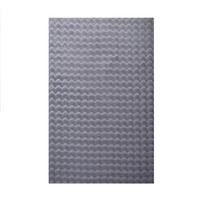 HOCHFLORTEPPICH Waschbar NAUDERS, einfarbig, Grau, 80 x 150 cm - Grau, Textil (150/80cm) - KADIMA DESIGN