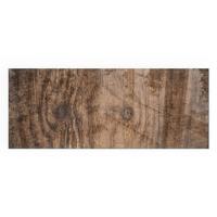 GLASPLATTE für Kamin 125x50 cm - Braun, Glas (125/50/0.4cm) - TULUP