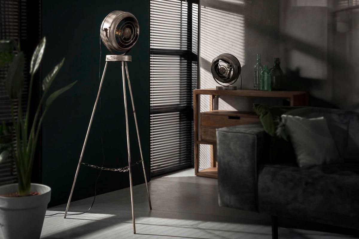 TISCHLAMPE KONYA Silber Metall - Silberfarben, Metall (20/29/33cm) - KAWOLA