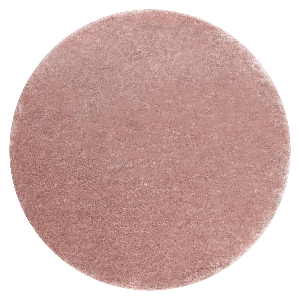 TEPPICH Visco 120 cm - Pink, Textil (120/120cm) - rugsX