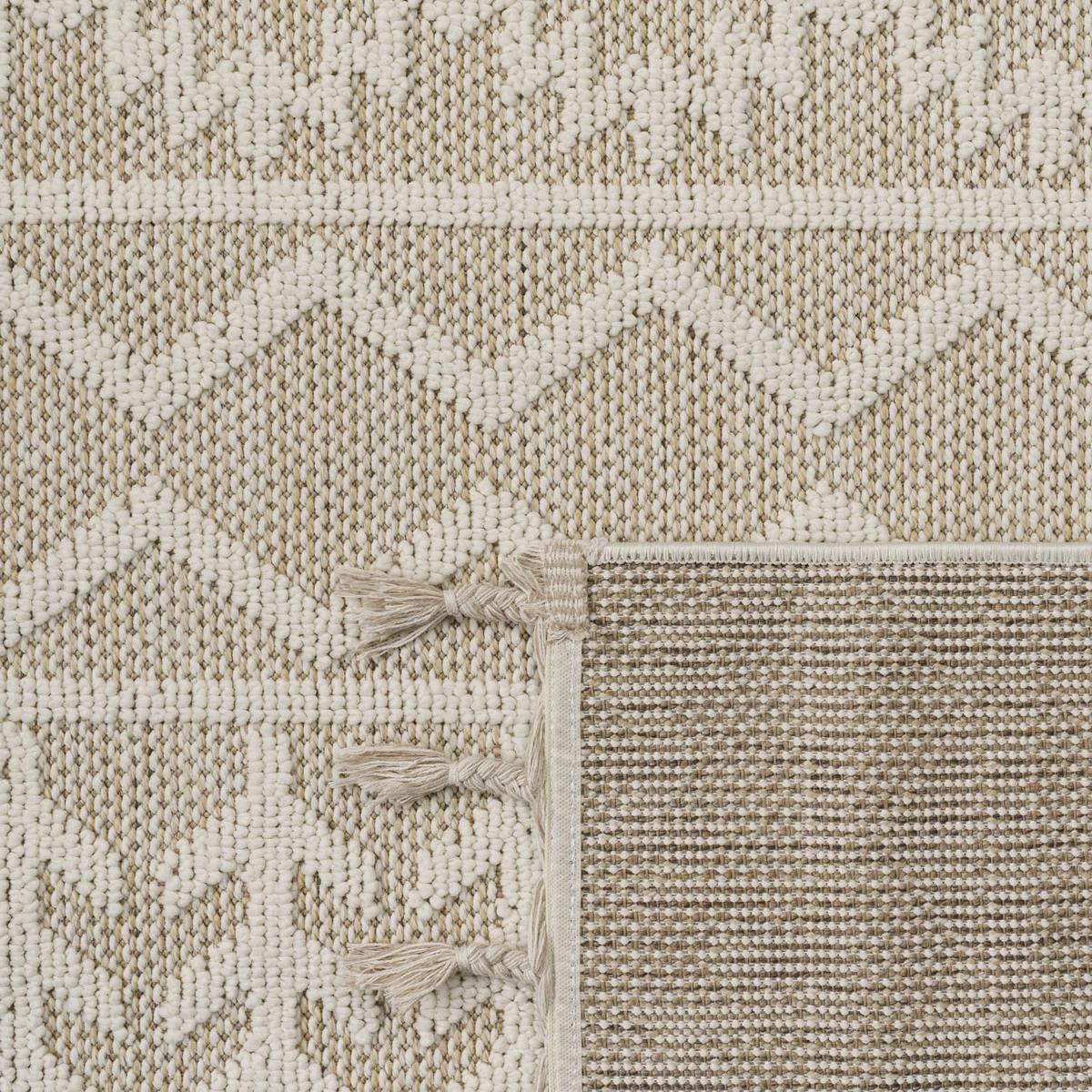 KURZFLORTEPPICH, in Naturoptik, Creme, 240 x 340 cm - Beige, Textil (340/240cm) - KADIMA DESIGN