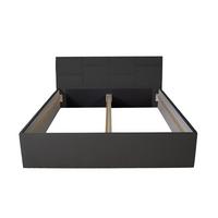 POLSTERBETT Damas Anthrazit 100 x 200 x 32 cm Ohne Matratze und Lattenrost - Anthrazit, Holz (100/200cm) - Halmon Schlafkomfort Betten 