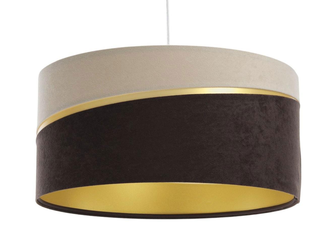 HÄNGELEUCHTE Beige 40/20 cm - Beige/Braun, Kunststoff (40/0.4/20cm) - ONZENO