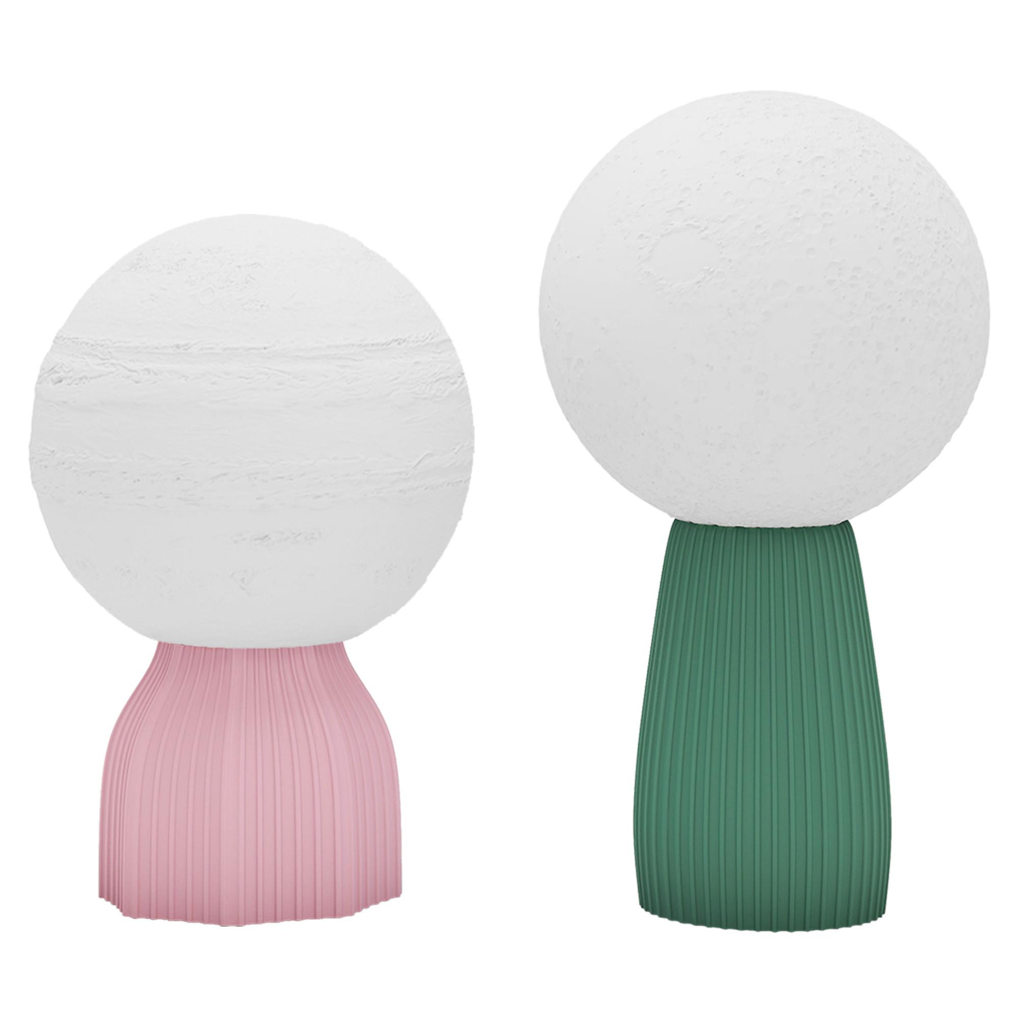 TISCHLAMPE ABS Weiß - Weiß, Kunststoff (15/15/27.5cm) - HOMCOM