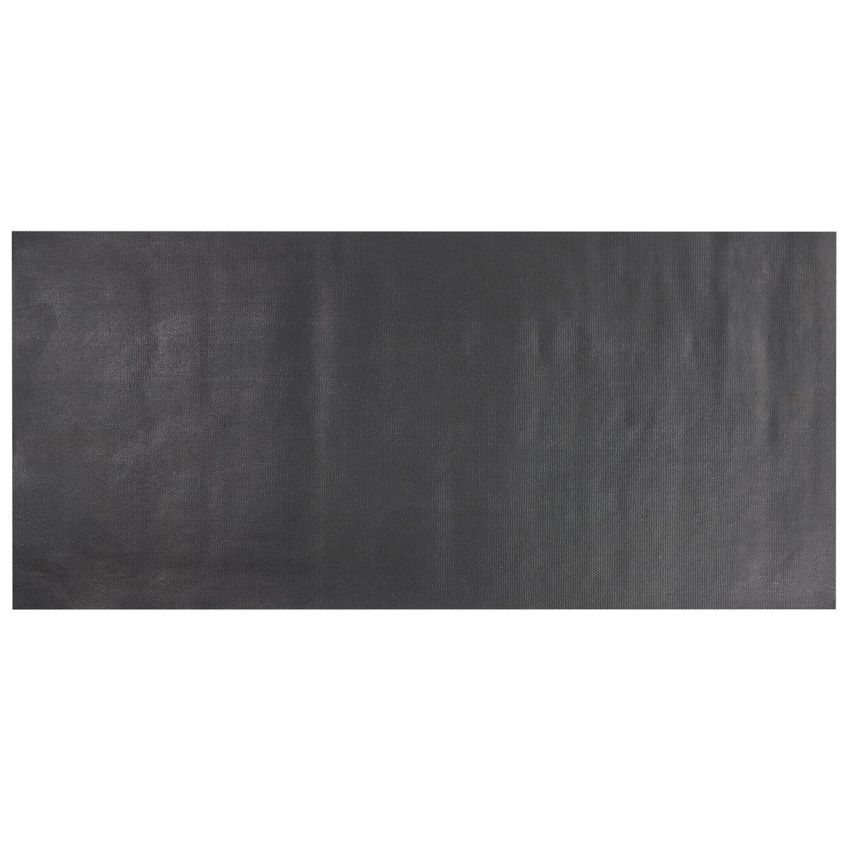 FUSSMATTE Beige/Schwarz 55/120 cm Kokosfasern Cardona - Beige, Textil (55/120cm) - Beliani