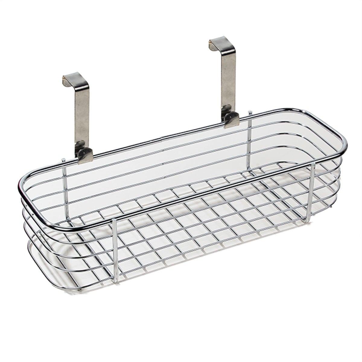 DRAHTKORB zum Aufhängen - 28/9,5/6,5 cm - Silberfarben, Metall (28/9.5/6.5cm) - Calicosy
