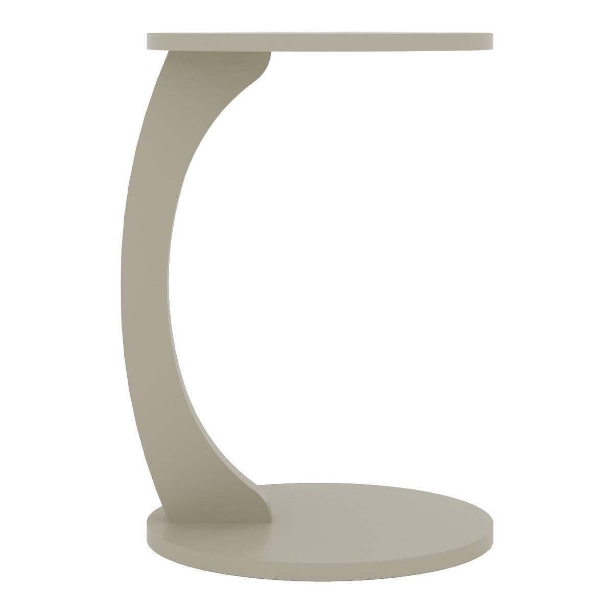 BEISTELLTISCH Holeby - Sandfarben, Holzwerkstoff (38/38/56cm) - [en.casa]
