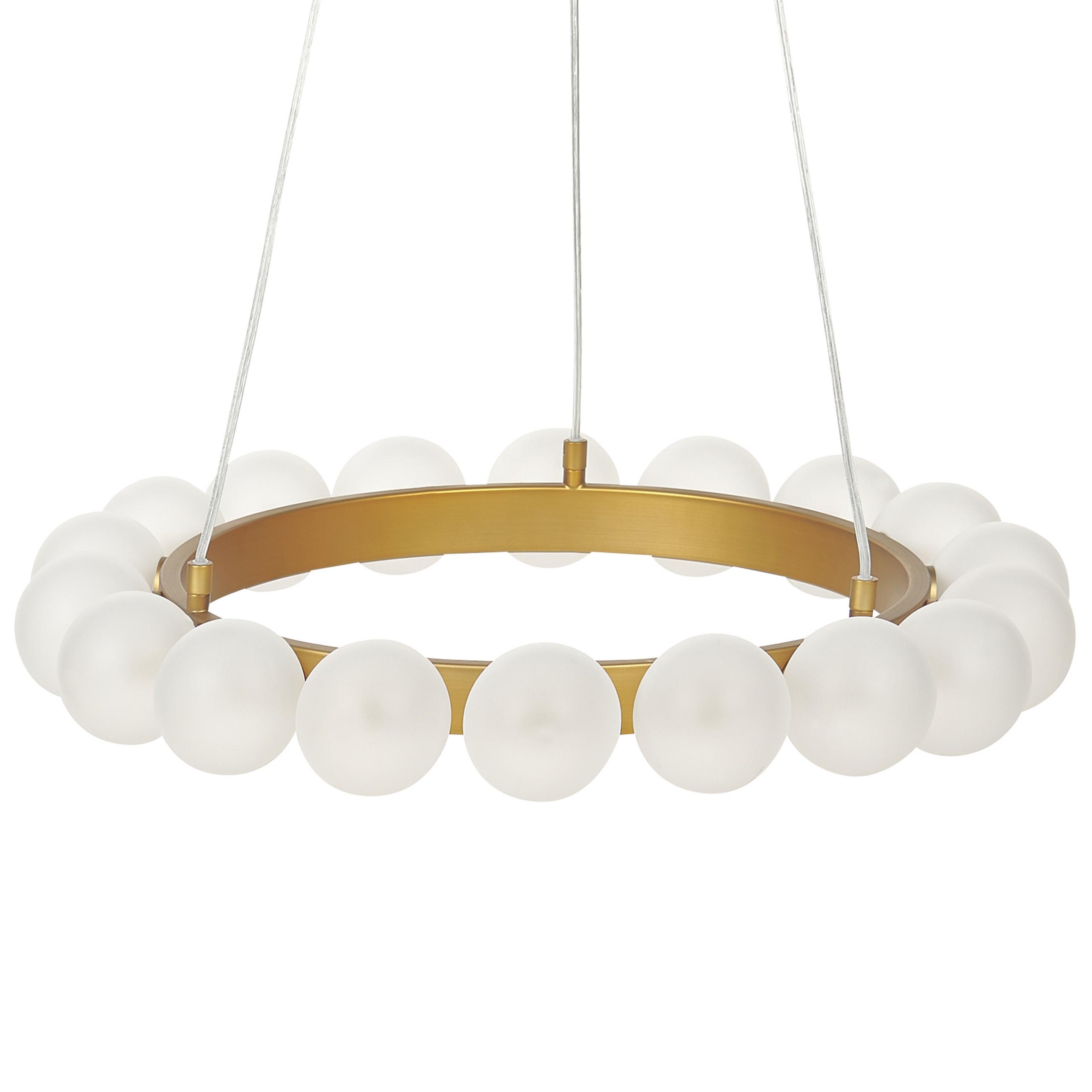 KRONLEUCHTER Georges 59/59/146 cm - Goldfarben, Metall (59/59/146cm) - Beliani