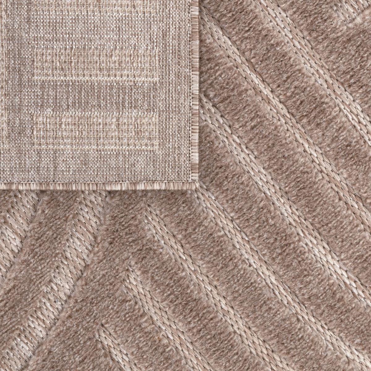 OUTDOORTEPPICH Ethno Beige 120 x 160 cm - Beige, Kunststoff (120/160cm) - TT Home