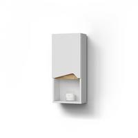 BADSCHRANK Timavo Weiß 30 x 67 cm mit Tür und offenem Fach - Weiß, Holzwerkstoff (30/67/17cm) - Livinity®
