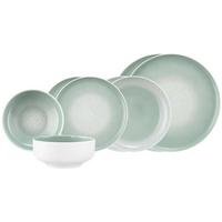 EINSTEIGER-SET Sento Home Aura mint 8-tlg. - Mintgrün, Keramik (2/2/2cm) - Seltmann Weiden