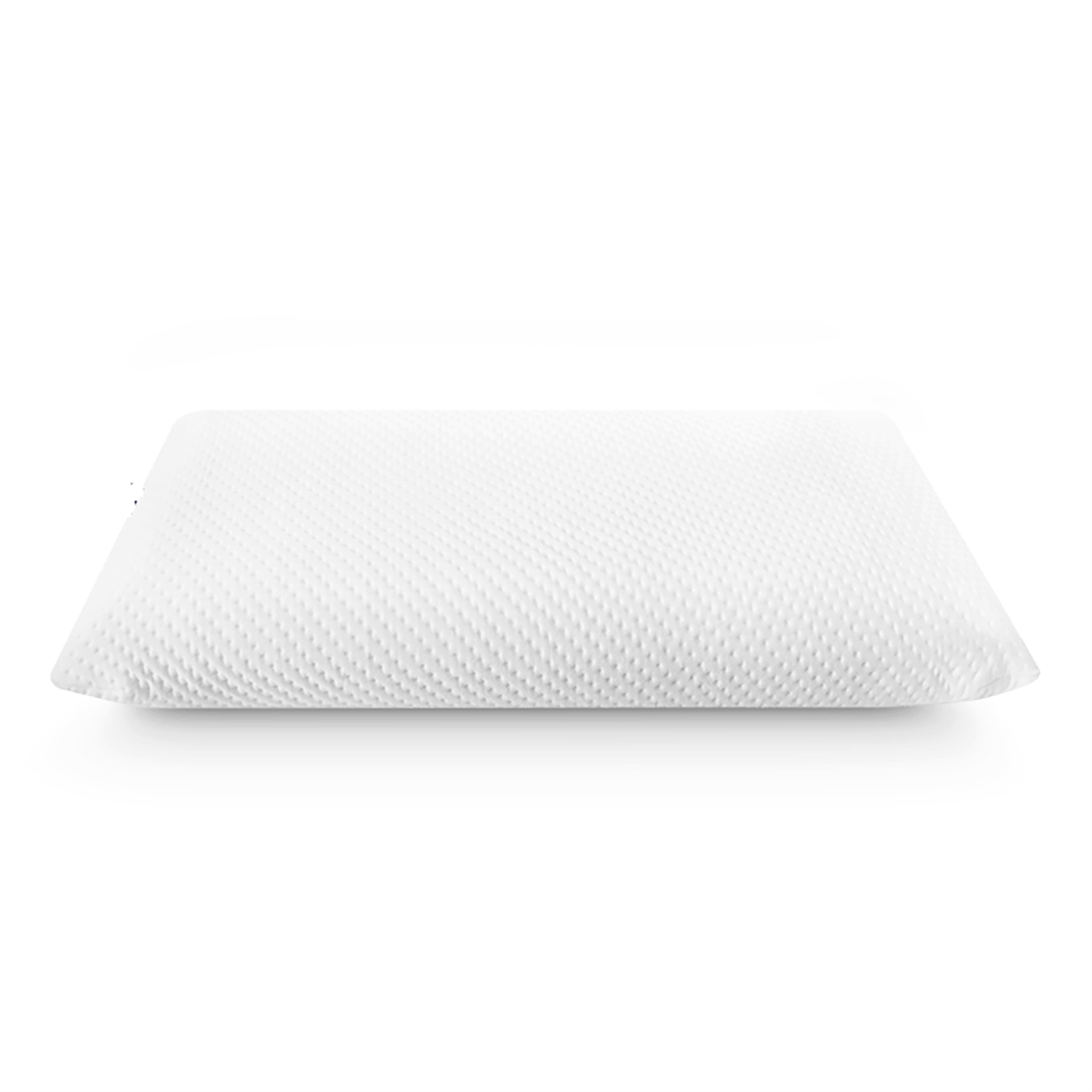 MEMORY FOAM KOPFKISSEN ergonomisch 40x80 cm – Visco Nackenstützkissen mit atmungsaktivem Mikrofaserbezug, anpassungsfähig & waschbar - Weiß, Textil (40/80cm) - Mister Sandman