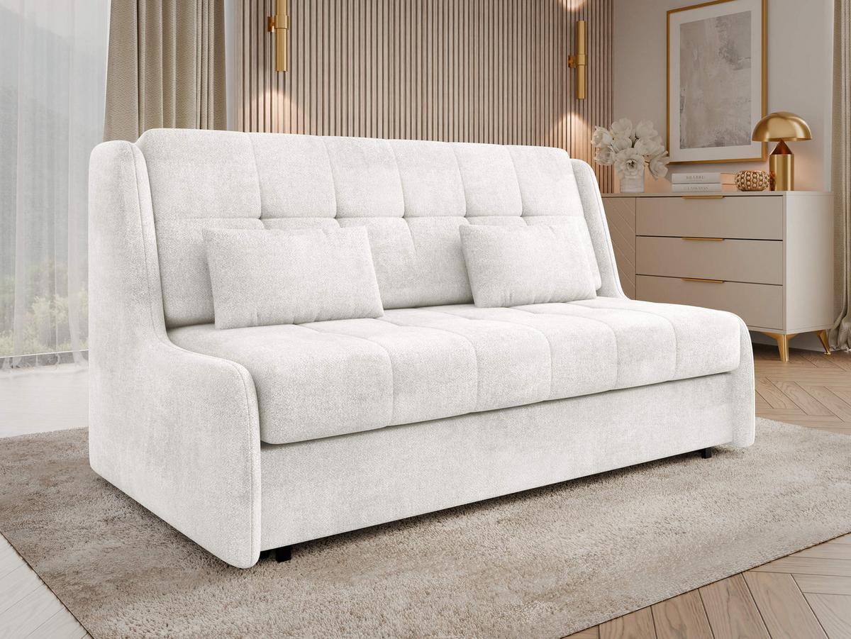 SCHLAFSOFA Viva Elite IV - Creme/Schwarz, Holz/Metall (166/85/98cm) - MIRJAN24