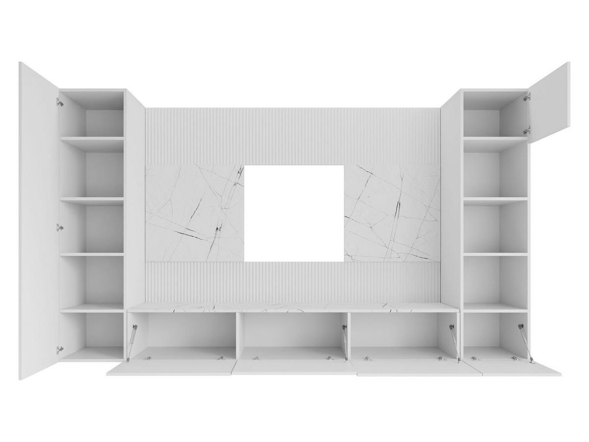 WOHNWAND Deromi IV - Braun, Holzwerkstoff (260/150/38cm) - MIRJAN24