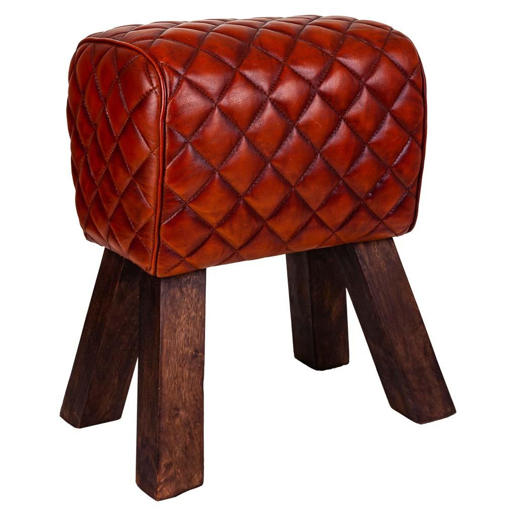 HOCKER, braun, 41x30x51cm - Braun, Fell (41/30/51cm) - Wanderlust