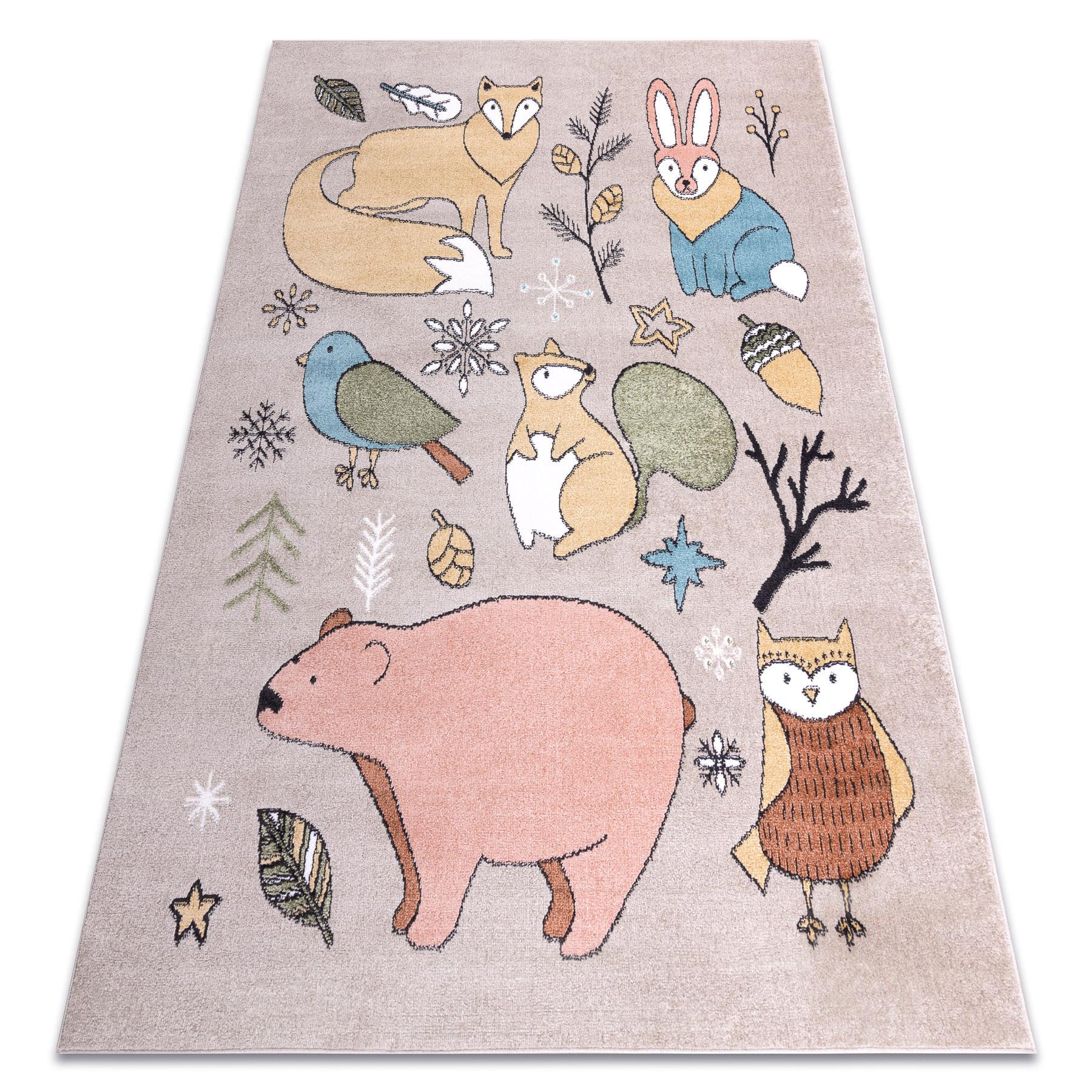 TEPPICH Fun 180/270 cm - Beige, Textil (180/270cm) - rugsX