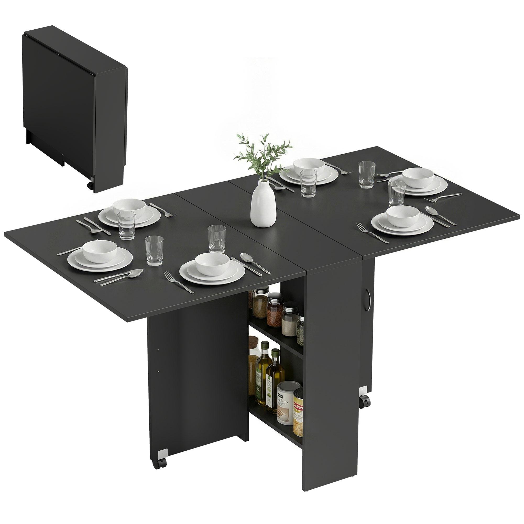 ESSTISCH Zarvik 75/140/74 cm - Schwarz, Holz (75/140/74cm) - ZMH