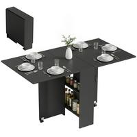 ESSTISCH Zarvik 75/140/74 cm - Schwarz, Holz (75/140/74cm) - ZMH