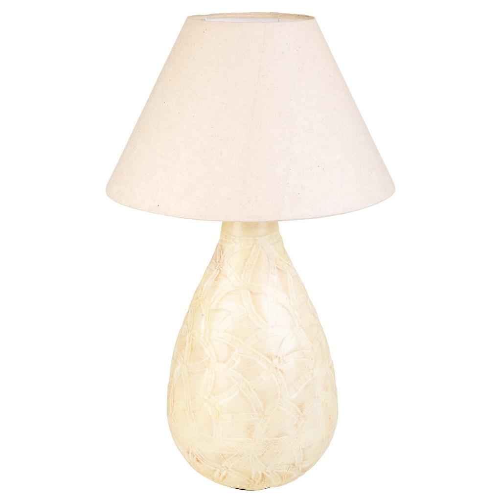 LAMPE aus Metall, 33x60cm - Beige, Metall (33/33/60cm) - Wanderlust