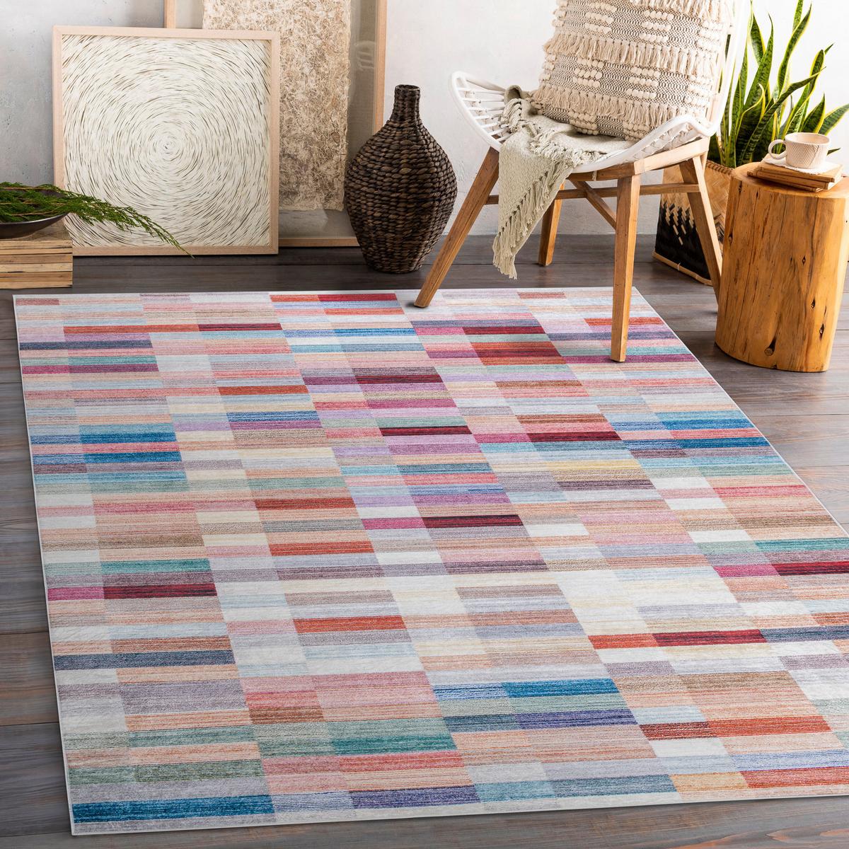 TEPPICH Andre 80/150 cm - Pink, Textil (80/150cm) - rugsX