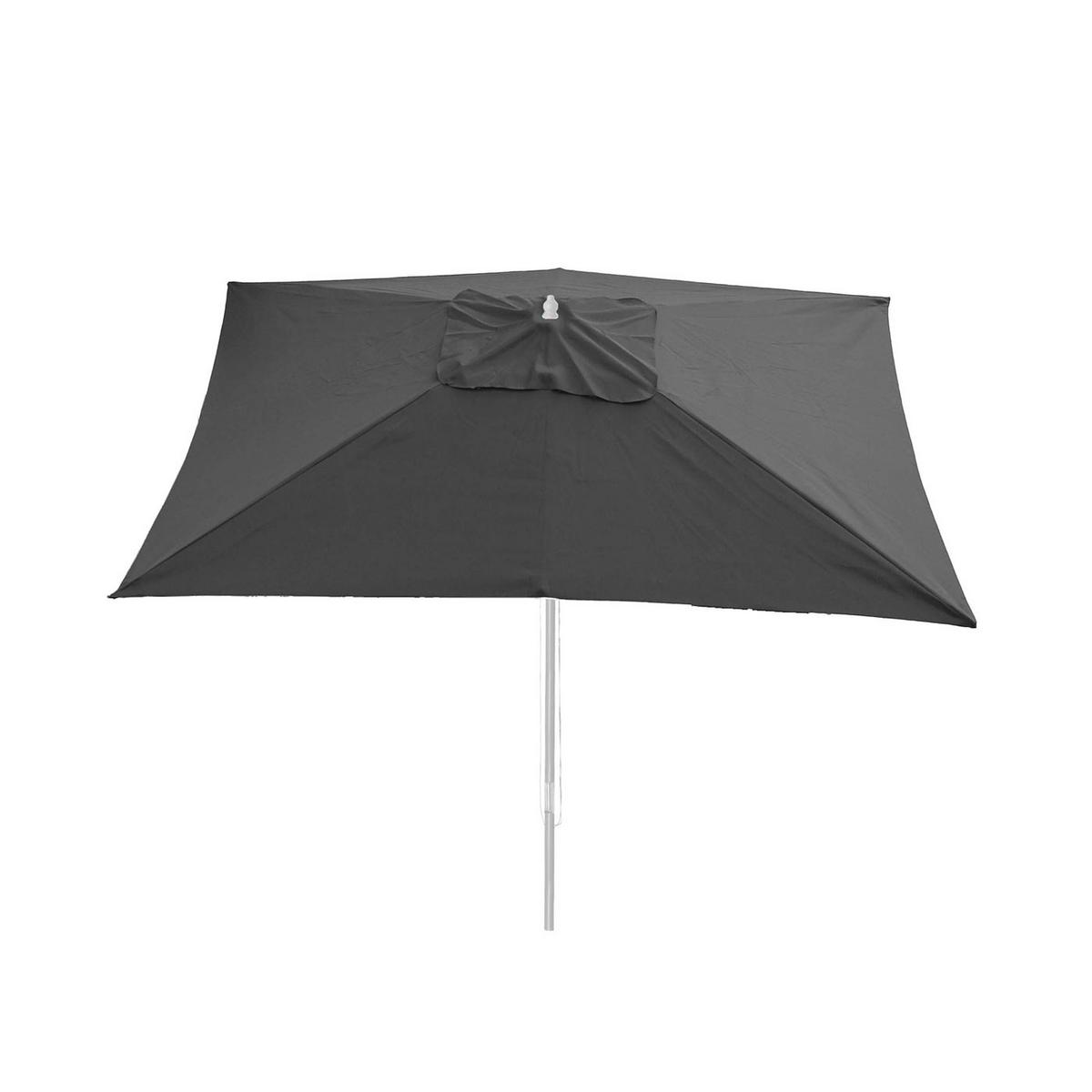ERSATZ-BEZUG FÜR SCHIRM I Anthrazit - Anthrazit, Textil (290/190cm) - MCW
