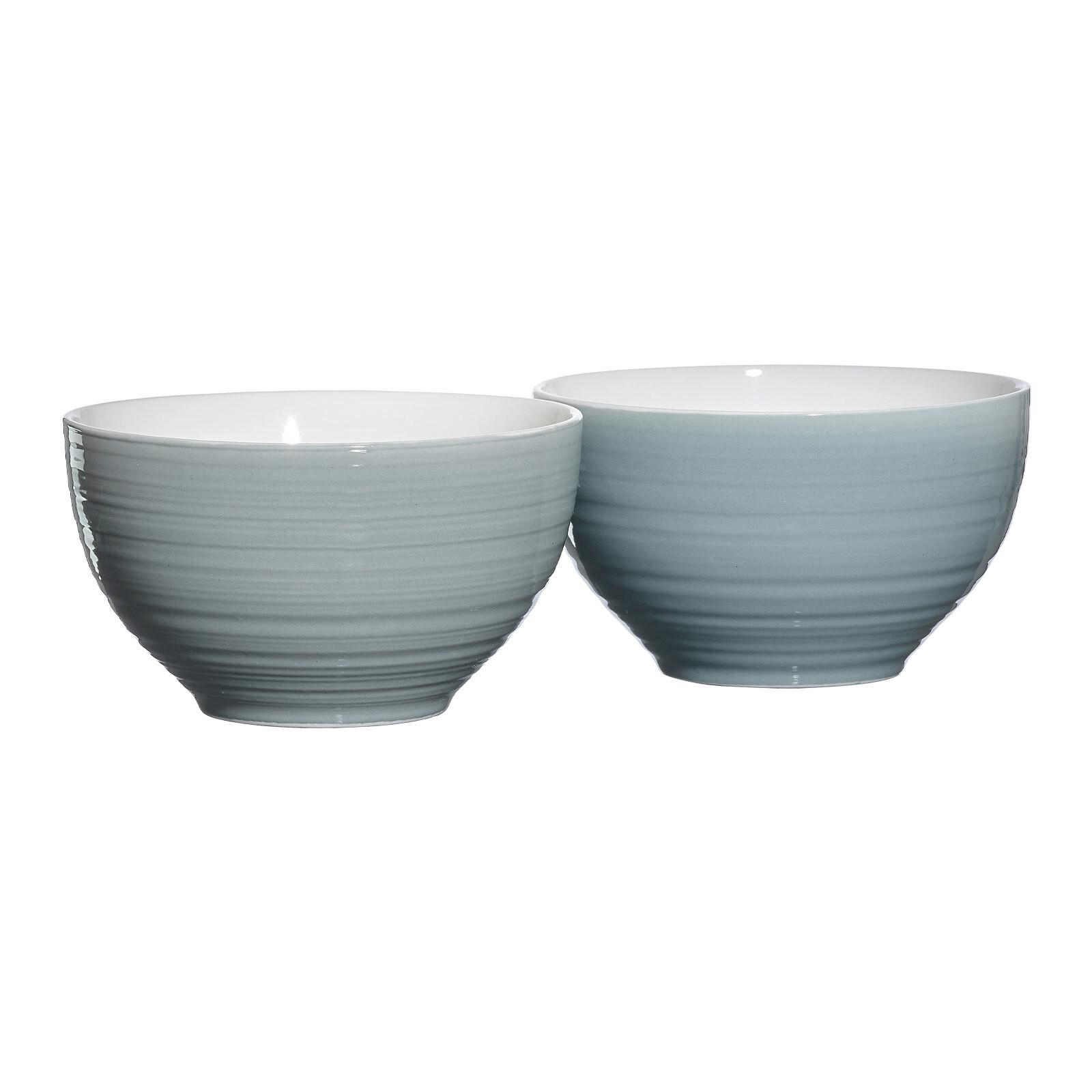 MÜSLISCHALEN Suomi Blau ø 14 cm 2er Set - Blau, Keramik (14cm) - Ritzenhoff Breker