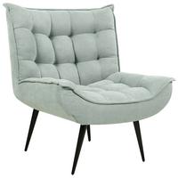 SESSEL Polsterbezug Grün Alvesta - Grün, Textil (73/92/79cm) - Beliani