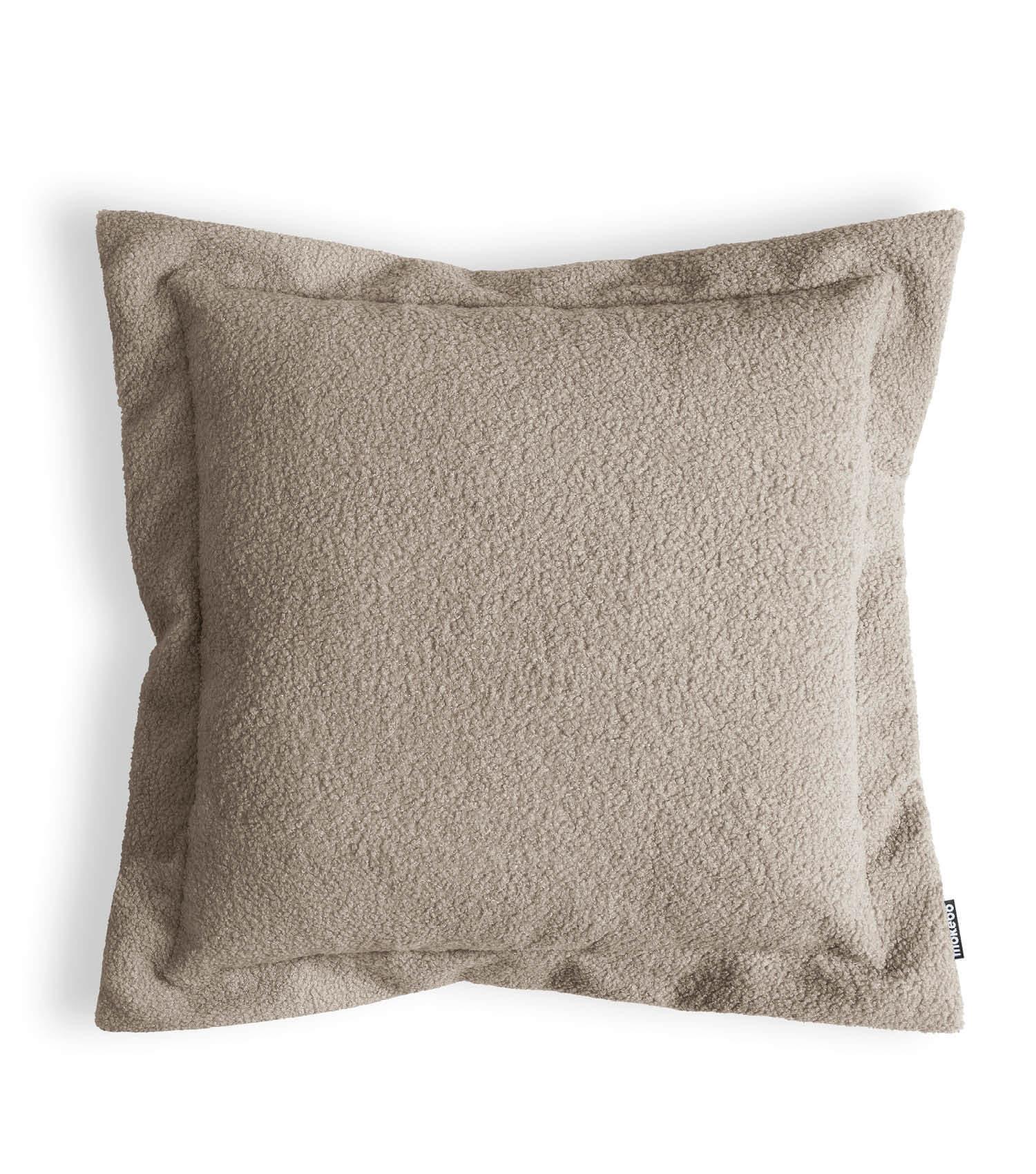 SOFAKISSEN Laze - Braun, Textil (70/8cm) - Mokebo