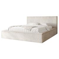 POLSTERBETT Glexi - Creme, Holz/Textil (140/200cm) - MIRJAN24