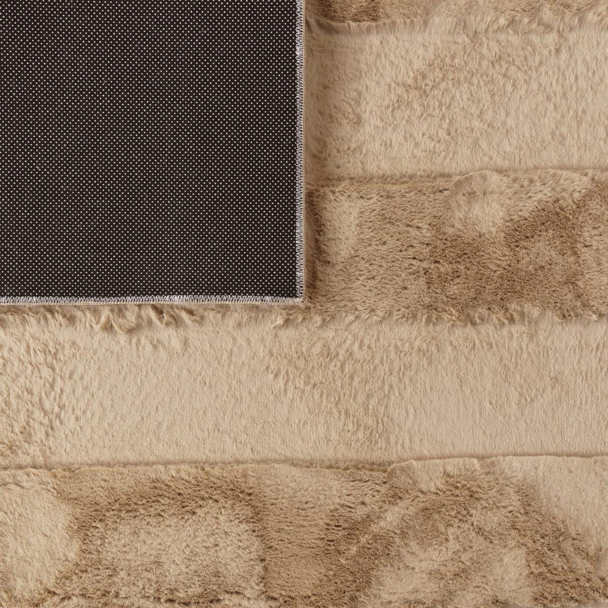 HOCHFLORTEPPICH Boho Beige 60 x 100 cm - Beige, Kunststoff (60/100cm) - TT Home