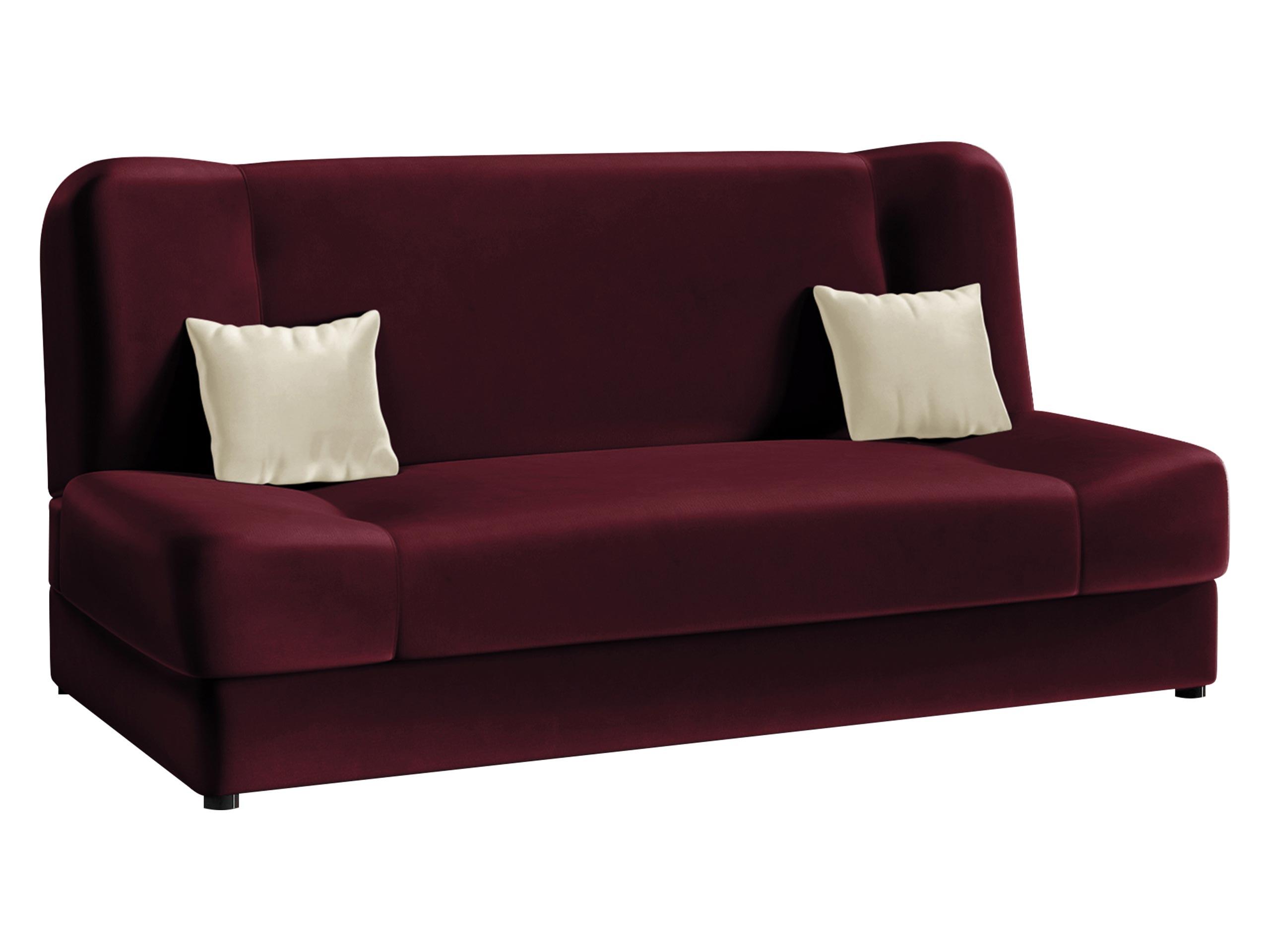 SCHLAFSOFA Jonas - Violett, Holz/Textil (195/86/87cm)