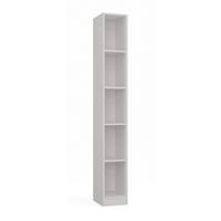 BÜCHERREGAL Weiß 25/182/30 - Weiß, Holzwerkstoff (25/182/30cm) - RAUMHIRSCH FURNITURE