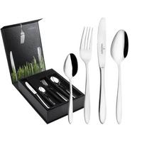 TAFELBESTECK INKL. BESTECKBOX Bozen silber 24-tlg. - Silberfarben, Metall - Picard & Wielpütz