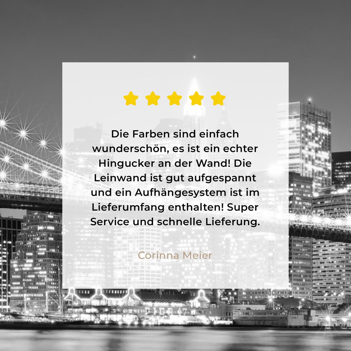LEINWANDBILD New York - Brücke - Brooklyn - Schwarz und weiß - Architektur Deko Wohnzimmer 20x20 cm - Schwarz, Textil (20/20cm) - MuchoWow