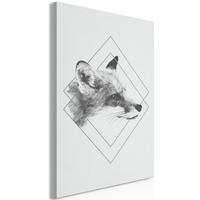 KUNSTDRUCK Grau 40/60 cm - Grau, Textil (40/60cm) - KUNSTLOFT