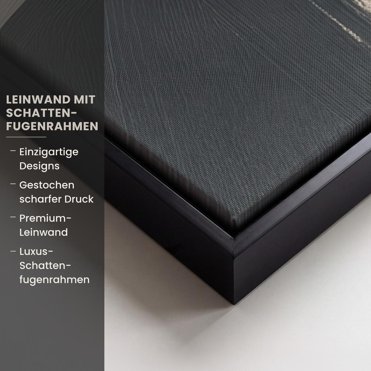 LEINWAND Bilder mit Rahmen - Frau - Hut - Farbe - 60x90 - Goldfarben, Textil (60/90cm) - MuchoWow