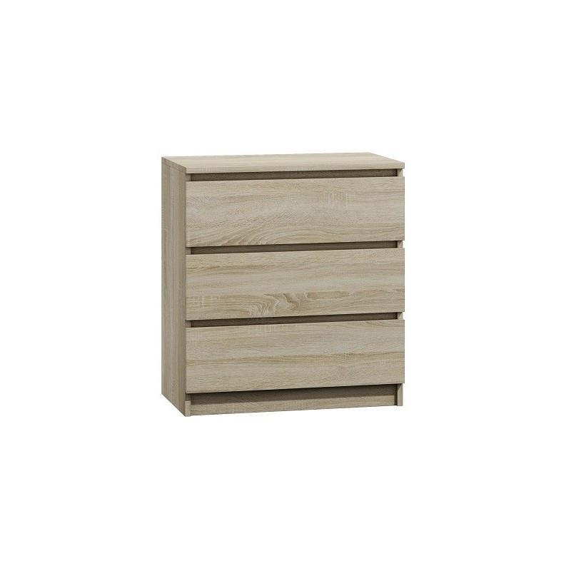 KOMMODE Sonoma Eiche 70/75/40 - Sonoma Eiche, Holzwerkstoff (70/75/40cm) - RAUMHIRSCH FURNITURE