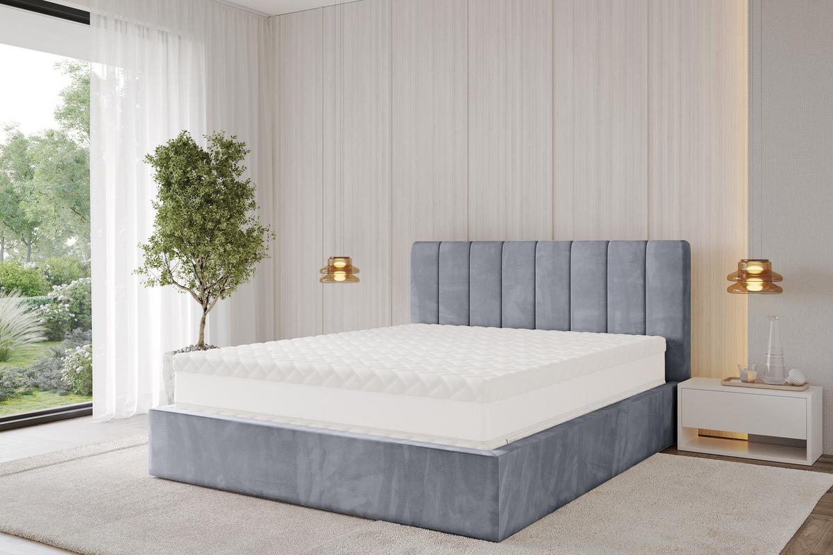 MATRATZE 160x200 Härtegrad H3 - 32 cm Taschenfederkernmatratze Bett Matratzen SILVA - Weiß, Kunststoff (160/200cm) - ALTDECOR