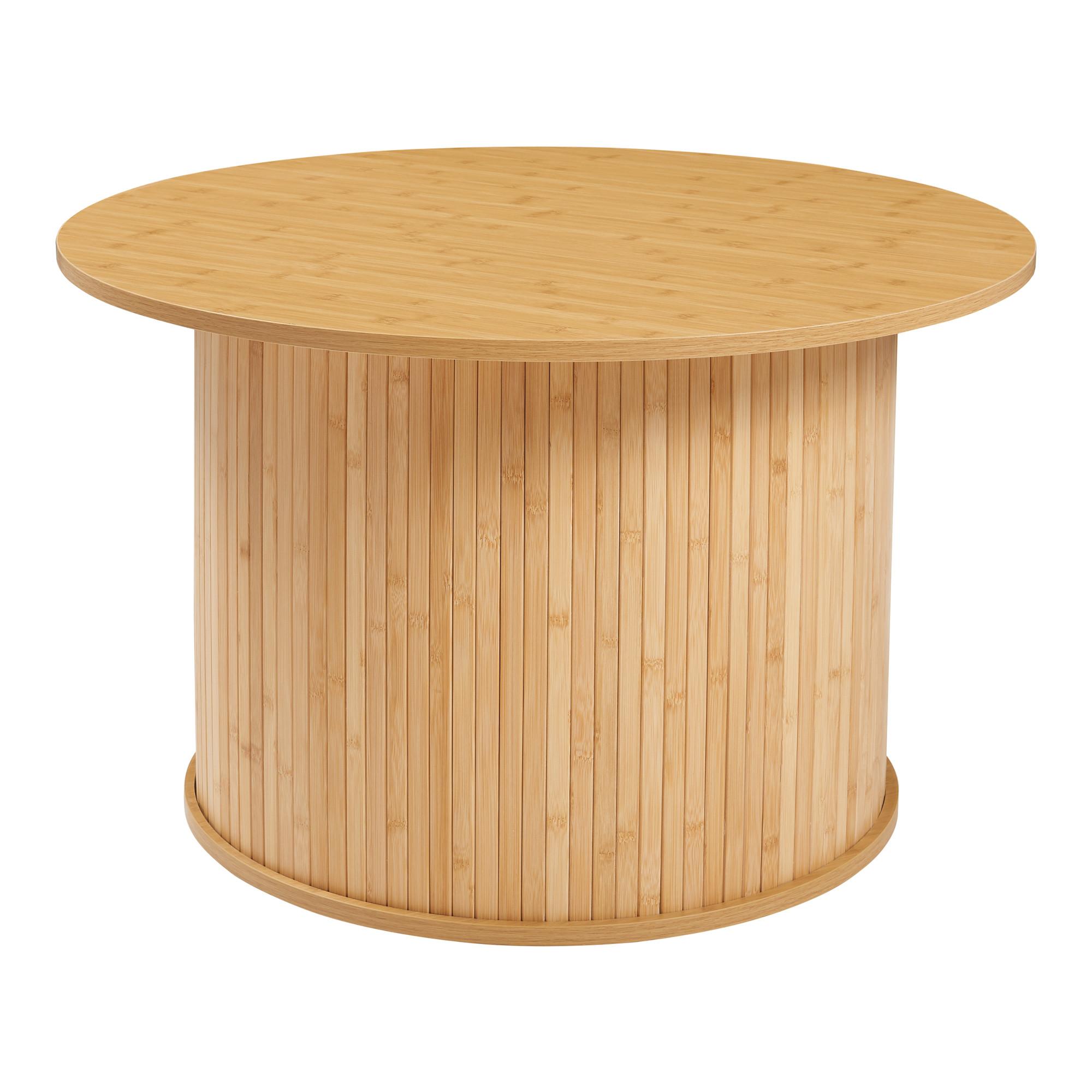 COUCHTISCH Ledepid 48/80 cm - Naturfarben, Holz/Holzwerkstoff (80/80/48cm) - [en.casa]