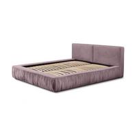 POLSTERBETT Lexie In Riviera Komplett - Rosa, Holzwerkstoff/Textil (160/200cm) - Fun Möbel