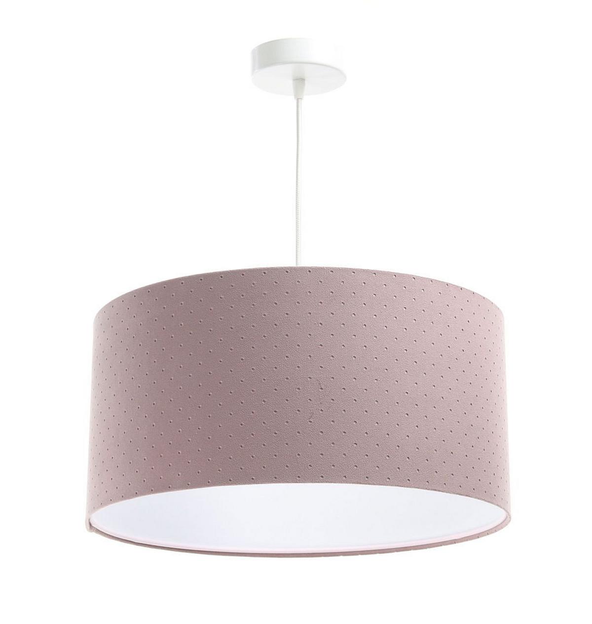 HÄNGELEUCHTE Rosa 40/20 cm - Pink/Weiß, Kunststoff (40/0.6/20cm) - ONZENO