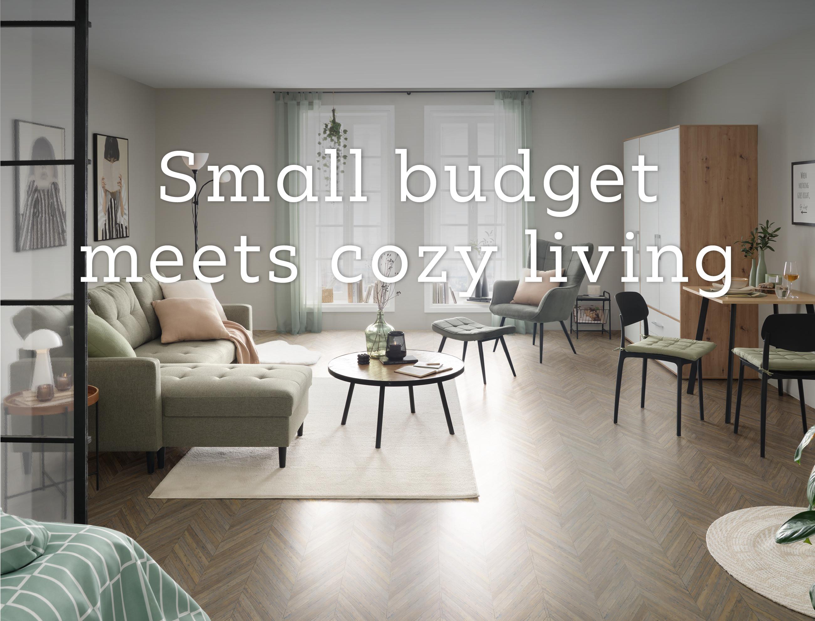 Small budget meets cozy living bei mömax